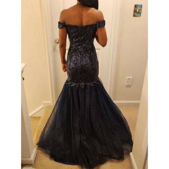 Blue J. Michaels  Size 4 Mermaid dress - Picture 2 of 2